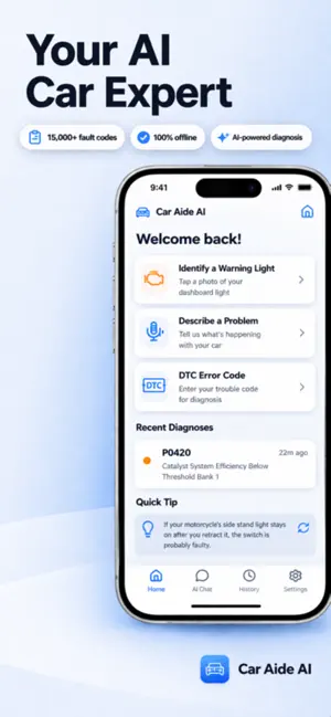 Car Aide AI - Car Mechanic screenshot 1