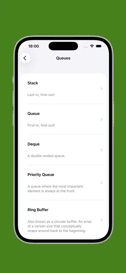 Screenshot 6 von 6 zu Leaflet for Swift&Algorithm