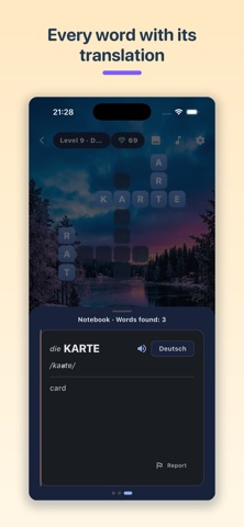 PolyWord: Language Crosswords Screenshot 4 of 9