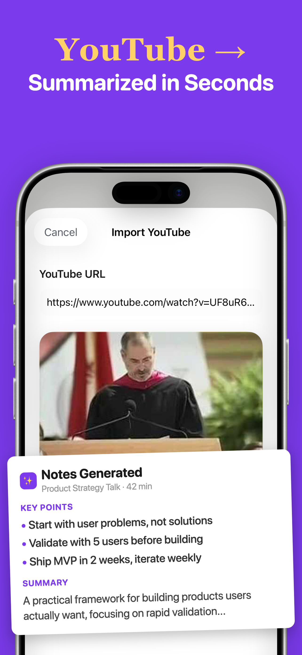 Whynote: Audio & Video to Text screenshot 3