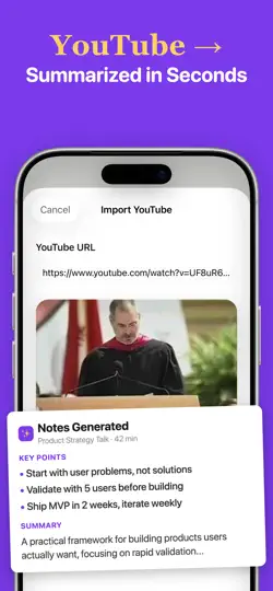 Скриншот Whynote Транскрибация, Заметки на iPhone 3