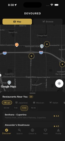 Devoured - Rate Dishes Screenshot 4 of 5