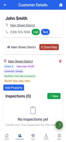 Pocket Irrigator Screenshot 1 of 3