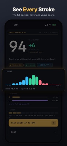 Drum Coach: Rudiment Trainer Screenshot 2 of 7