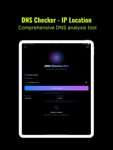DNS Checker: IP & SSL Tools iPad screenshot