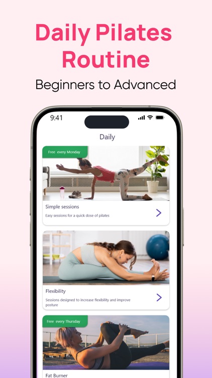 5 Minute Pilates Workout screenshot-5