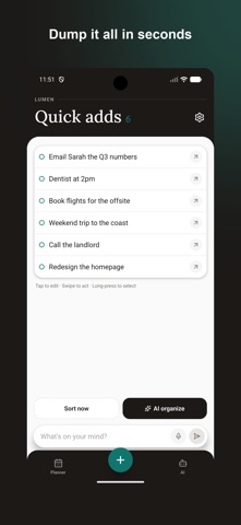 Lumen: AI To-Do List & Planner Screenshot 1 of 6