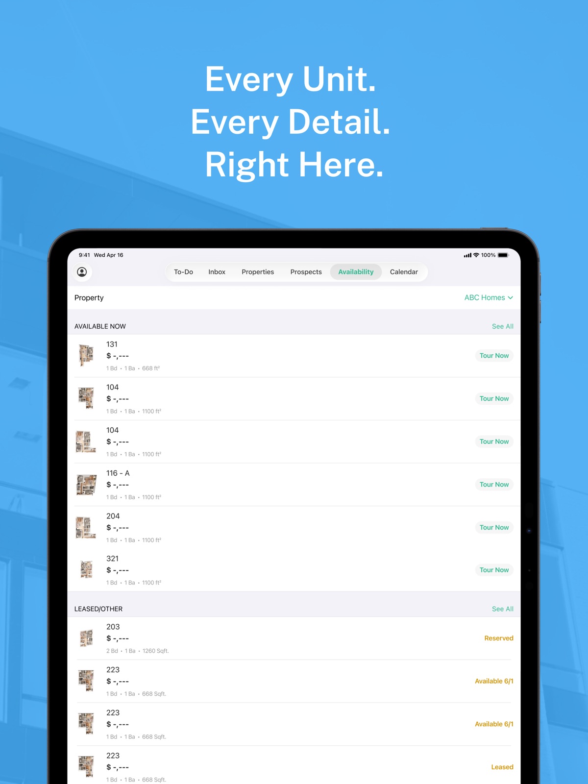 Knock CRM ipad screenshot 3