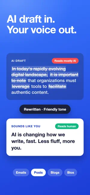 AI Humanizer: Rewrite AI Text screenshot 1