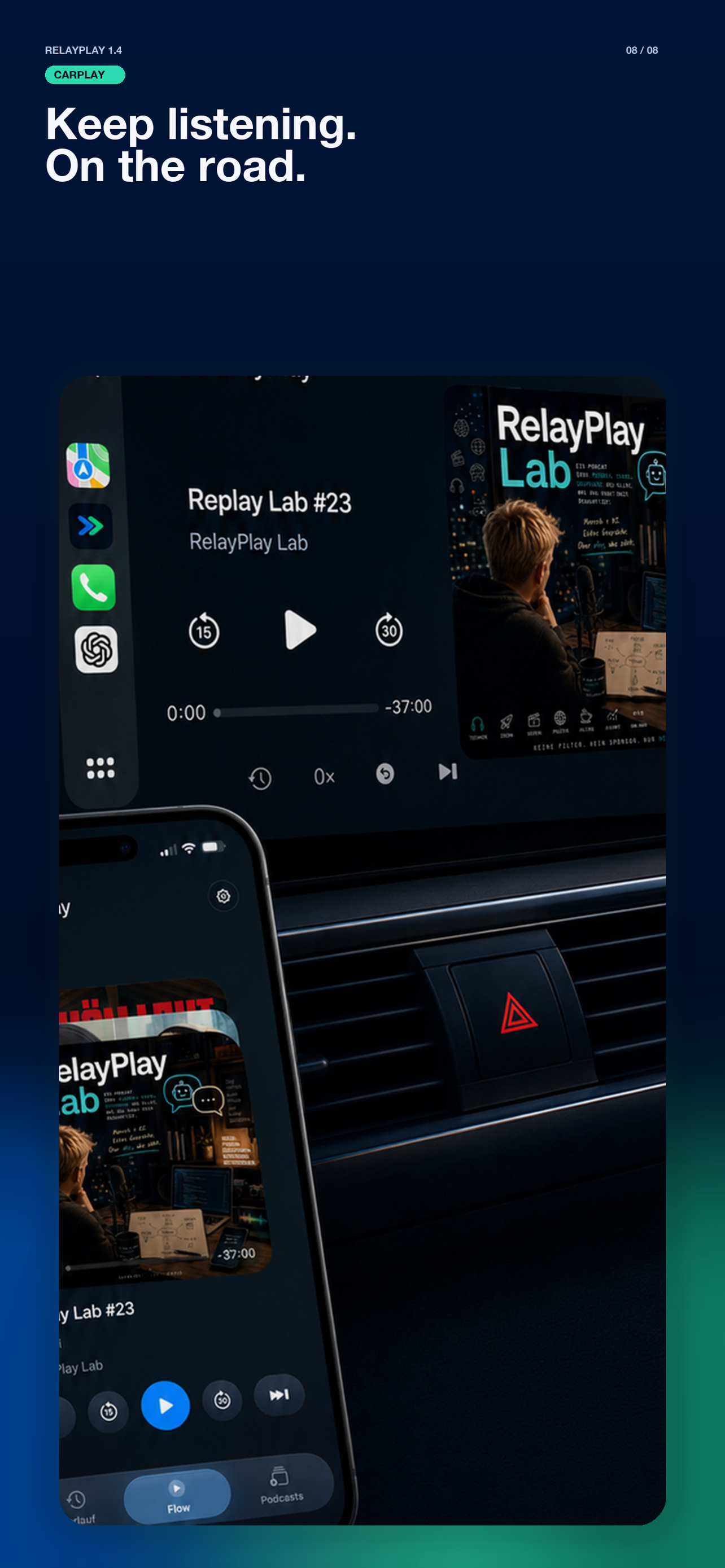 RelayPlay: Podcast Player screenshot 8