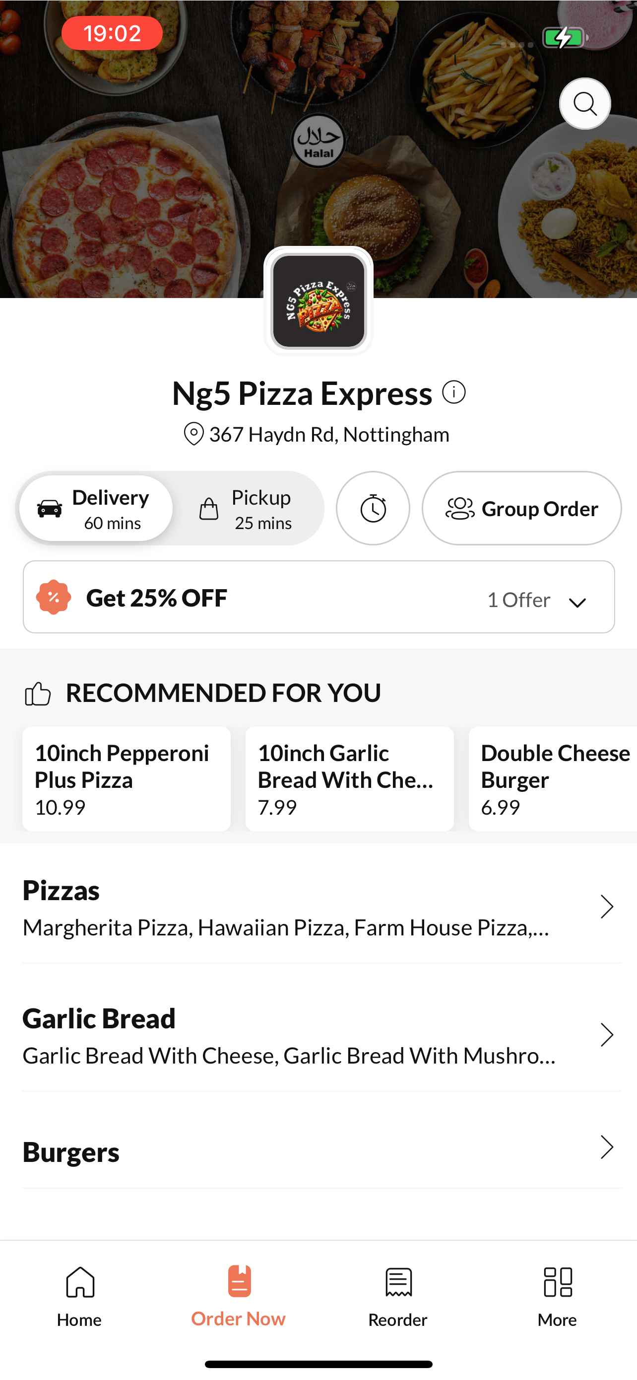 Ng5 Pizza Express screenshot 2