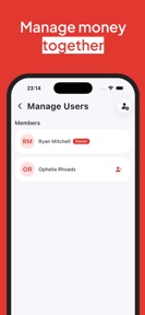 Red Money Budget Tracker screenshot