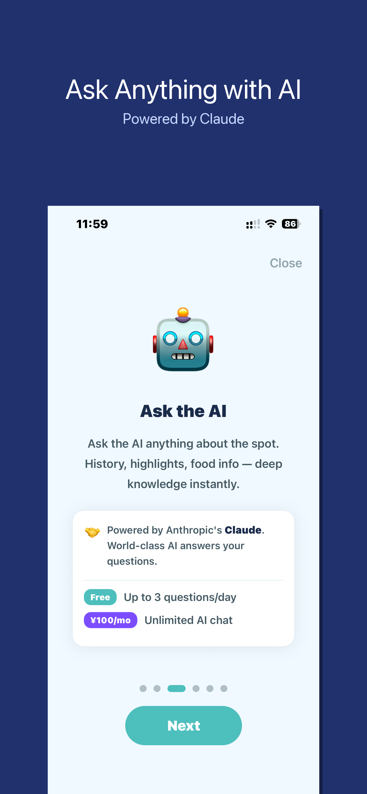 AI Audio Tours: Japan Walking