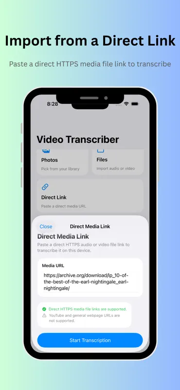 Video Transcriber - Transcript screenshot 5 of 6