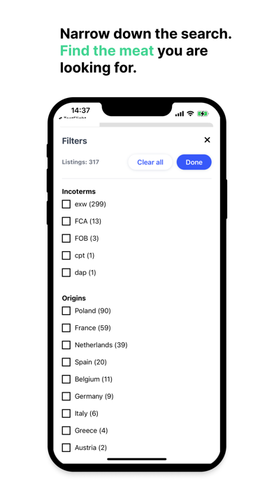 MeatBorsa - B2B Marketplace Screenshot