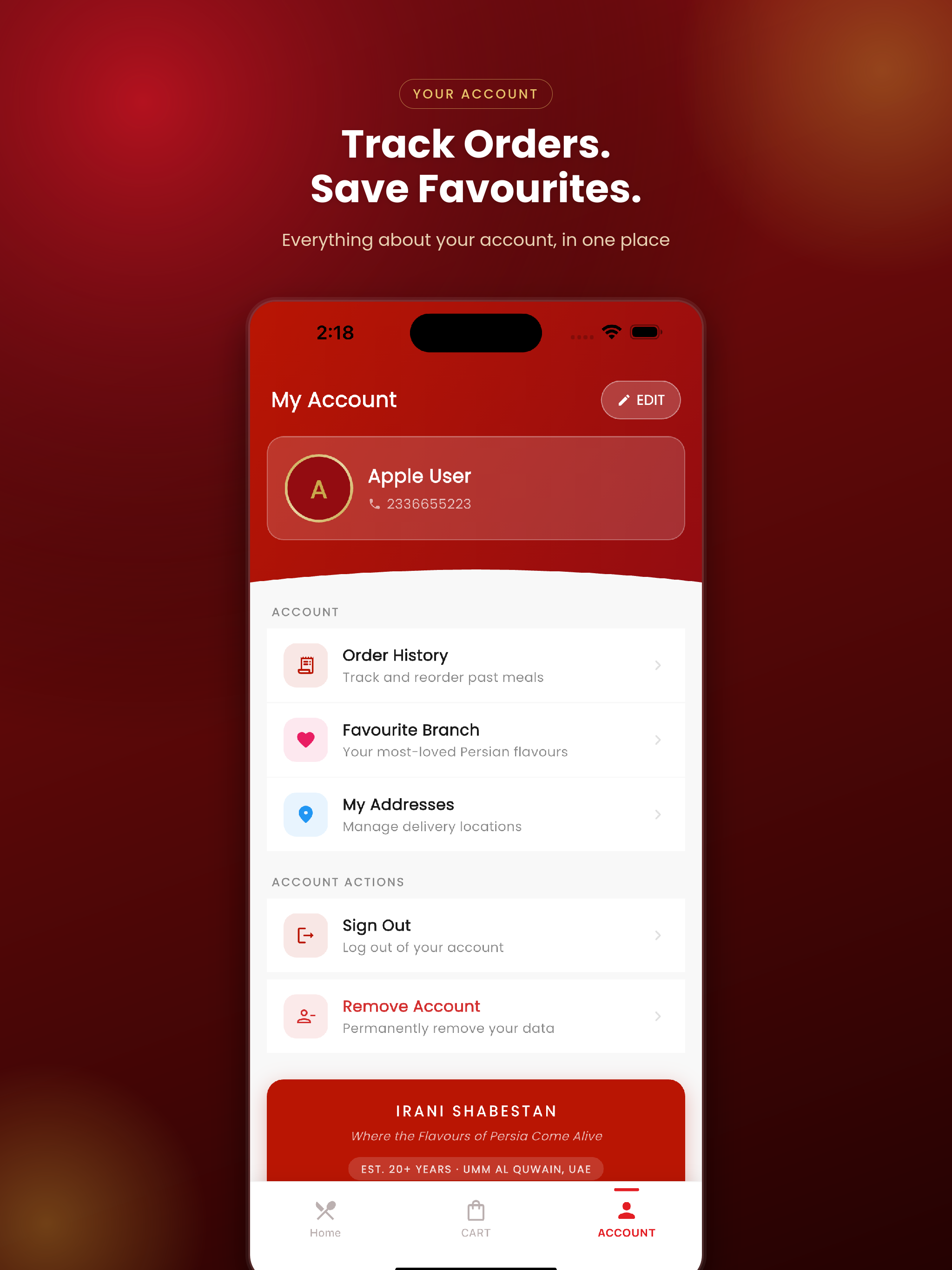 Irani Shabestan Restaurant screenshot 12