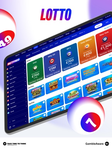 Betfred Sports, Casino & Games iPad screenshot 7
