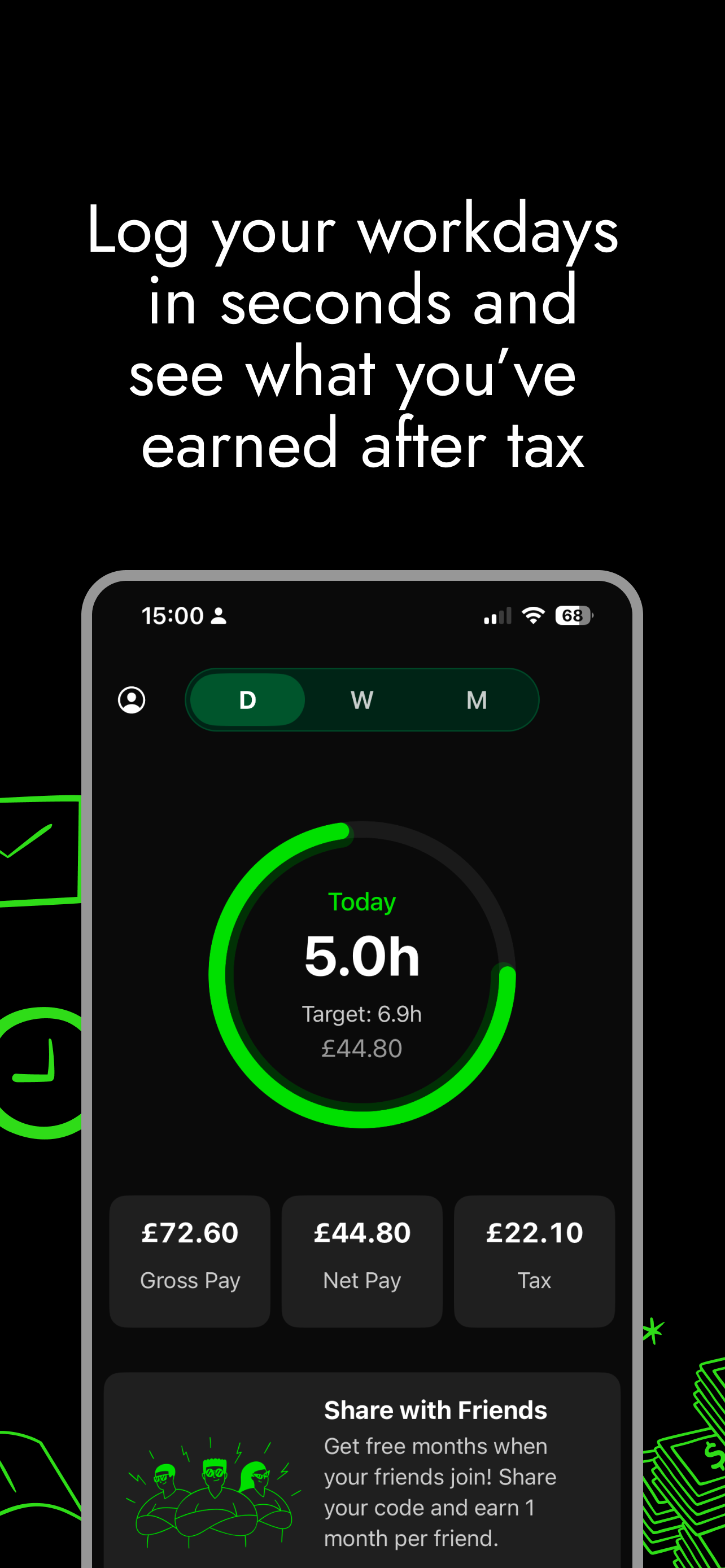 NetPay: Shift & Pay Tracker screenshot 2