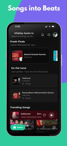 GloryfyMusic: Praise & Worship iPhone screenshot