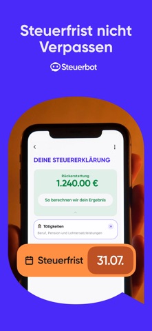 Captura 1 de Steuerbot – Your Tax-App