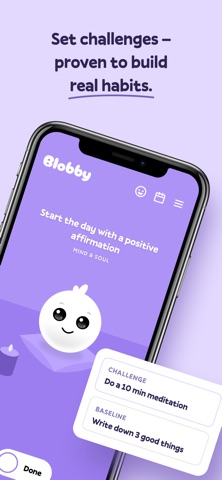 Blobby: Cute Habit Tracker Screenshot 2 of 7