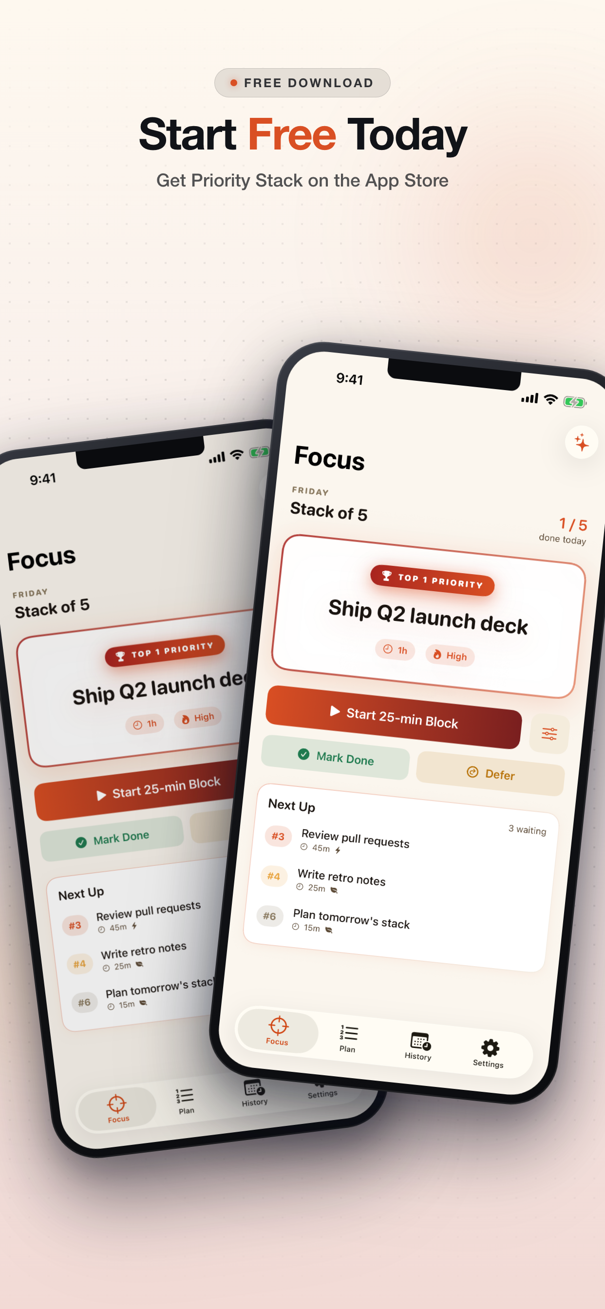 PriorityStack: Top Six screenshot 7