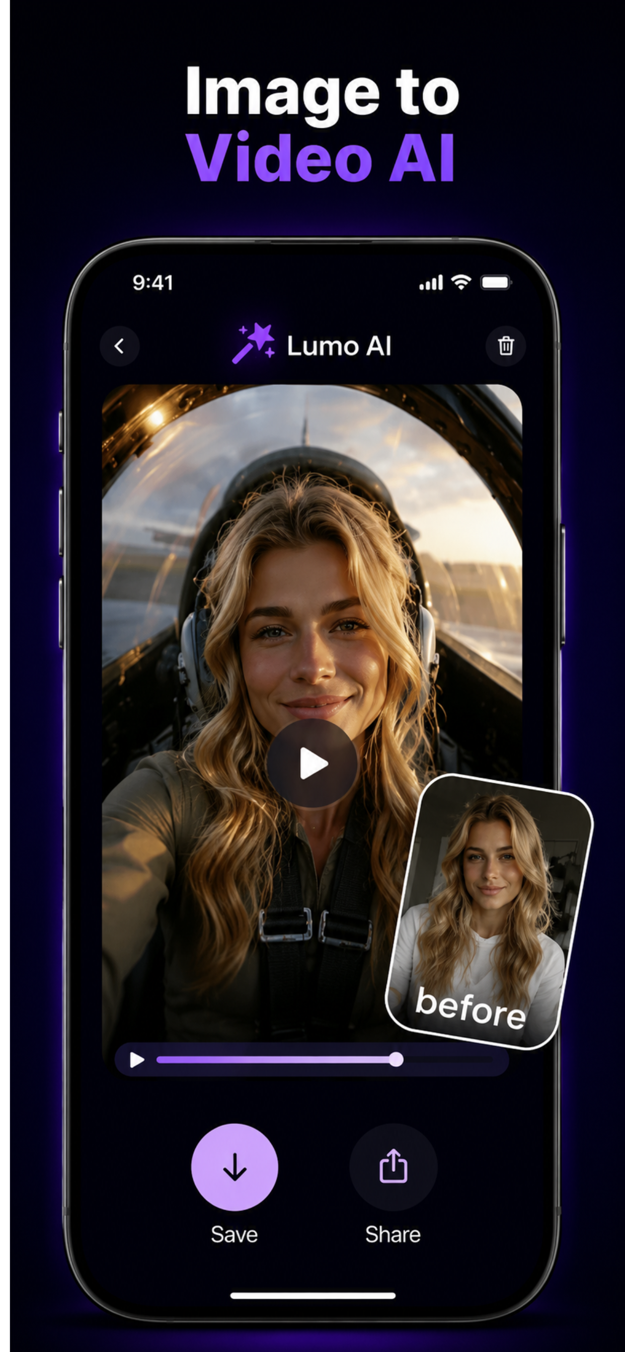 Lumo: AI Video Photo Generator screenshot 9