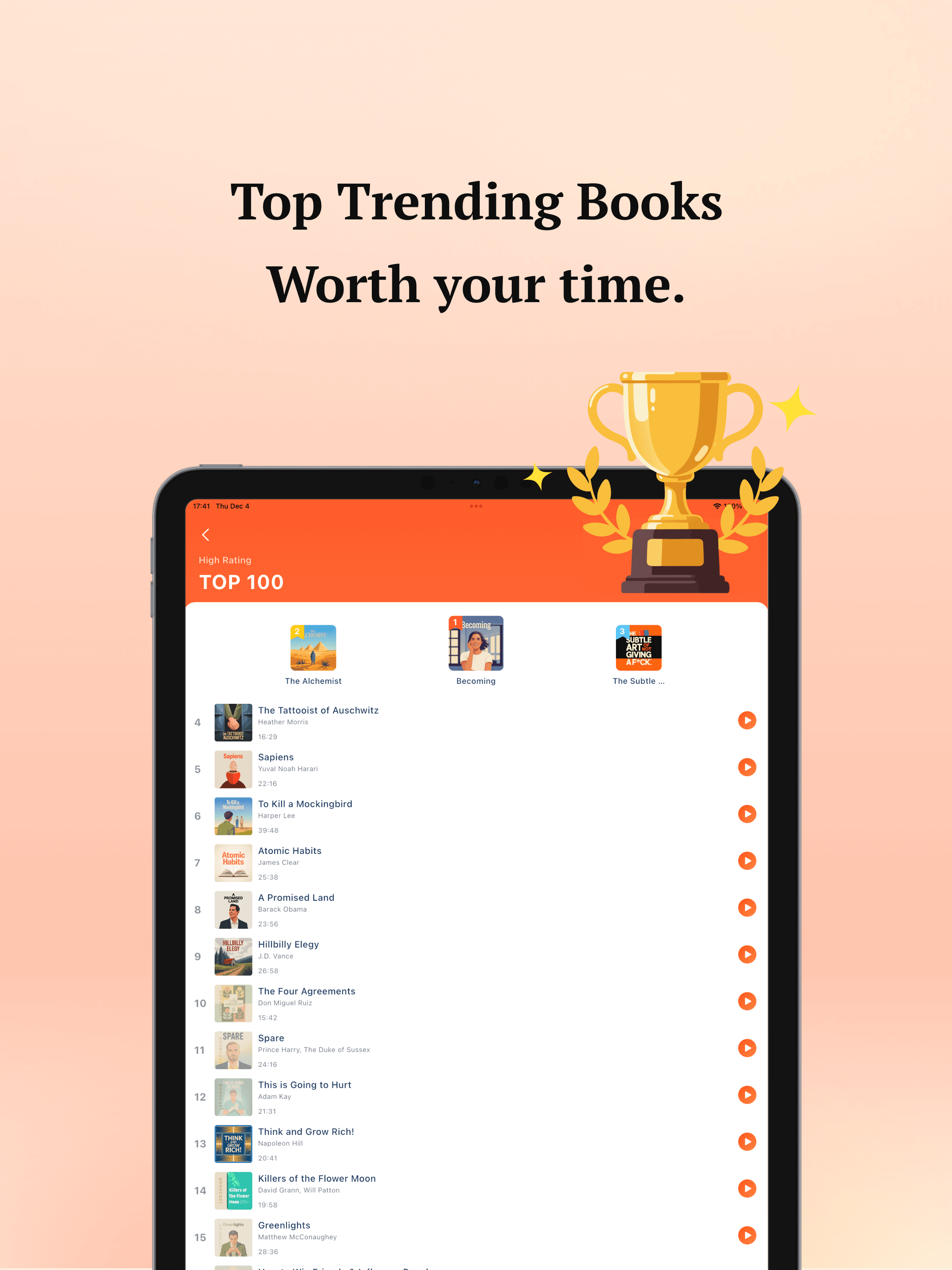 BookCast: 15-Minute Insights screenshot 14