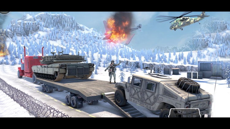Military Truck Driver Army screenshot-5