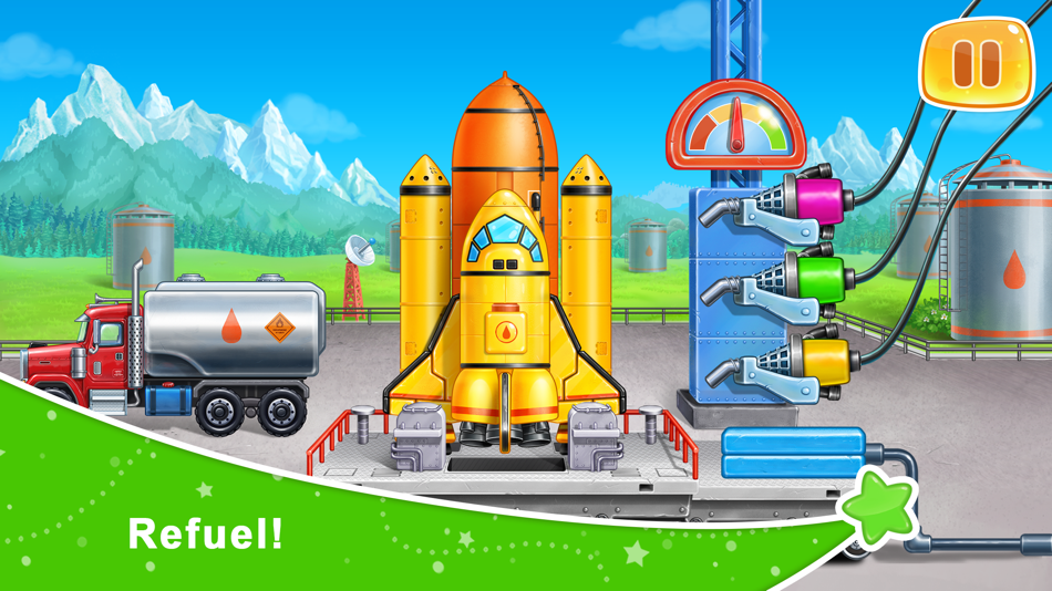 #3. Rocket games space ship launch (iOS) 来自: GoKids!