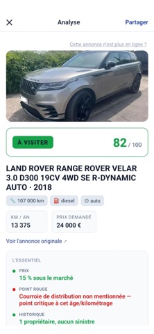 AutoRecom : Voiture Occasion 스크린샷 2