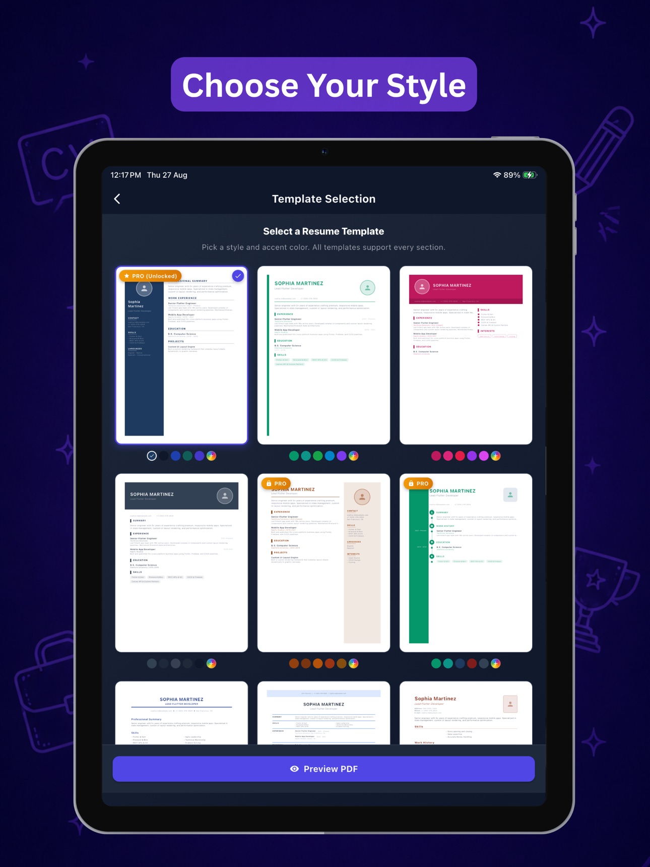 Screenshot 8 of CareerPrep: Resume Builder