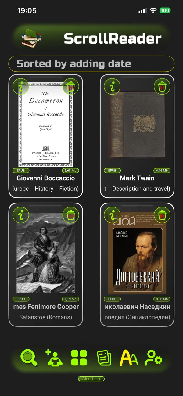 #1. Scroll Reader (iOS) โดย: Dzmitry Sotnikov