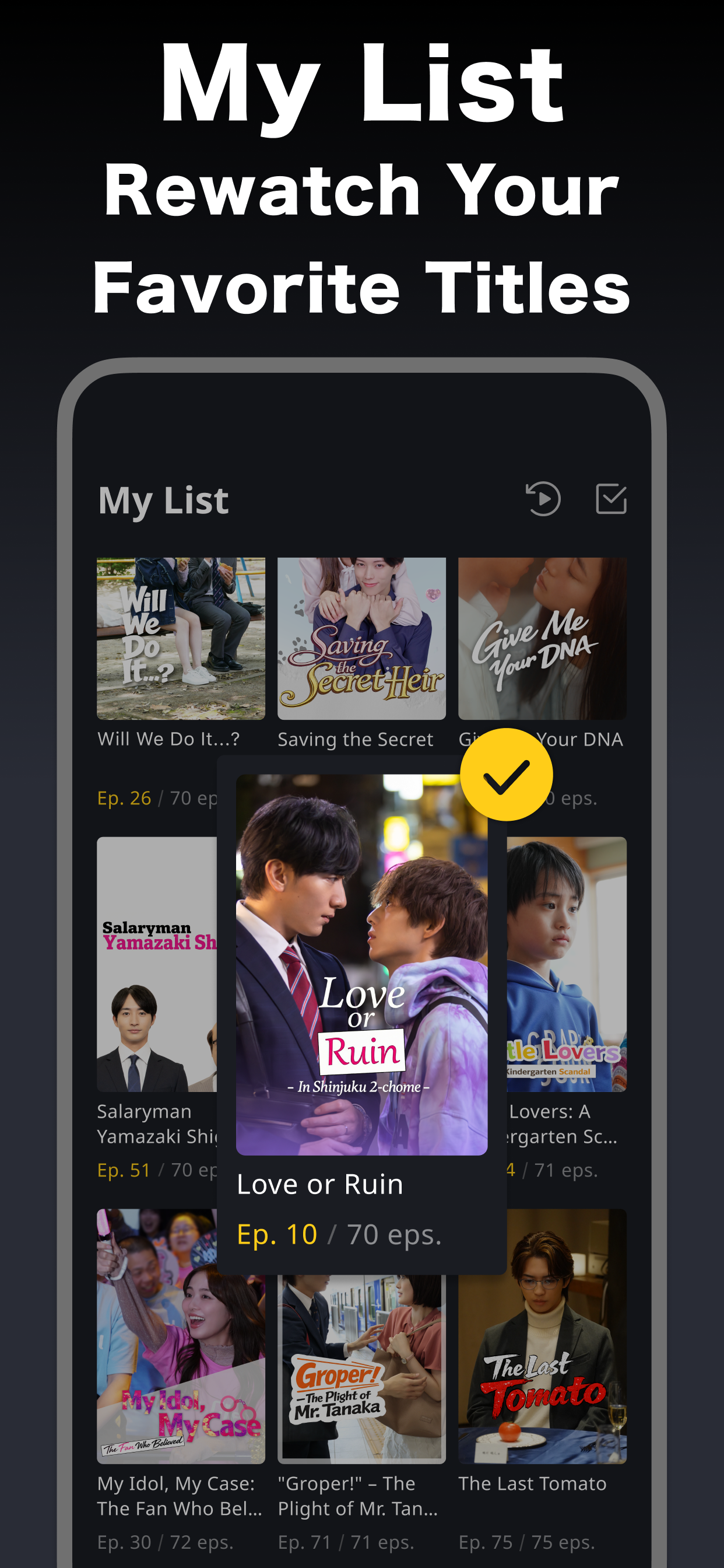 FOD SHORT: Bite-Sized Dramas 商店截图 6