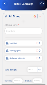 DV Ads Manager screenshot