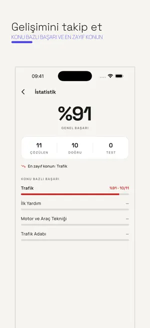 Ehliyet Sınavı Provası screenshot 3