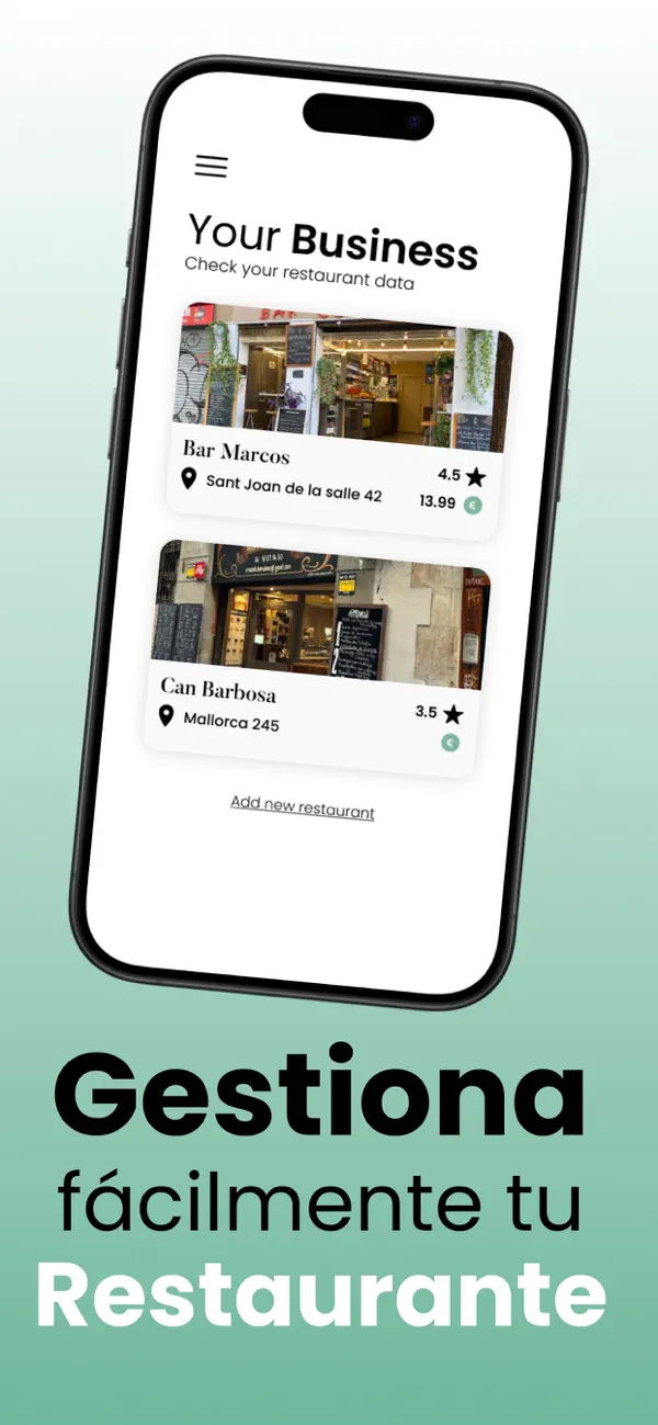 Screenshot #1 pour Menuveo Partners