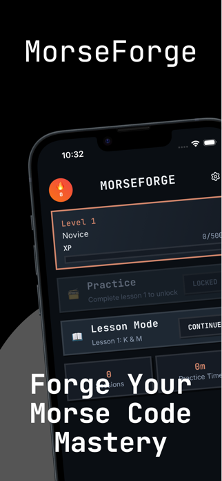 MorseForge Screenshot 1 of 8