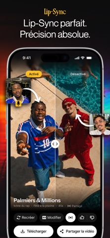 Clips musicaux par IA : Yuna iPhone screenshot 3