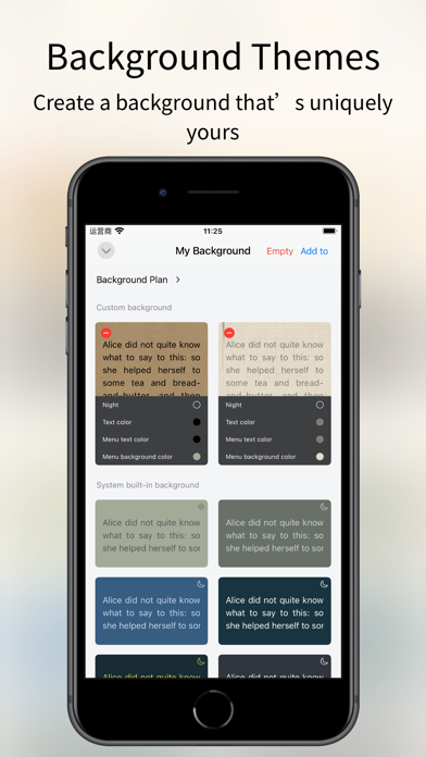 PureLibro: ebook reader iPhone screenshot 7 - Book app