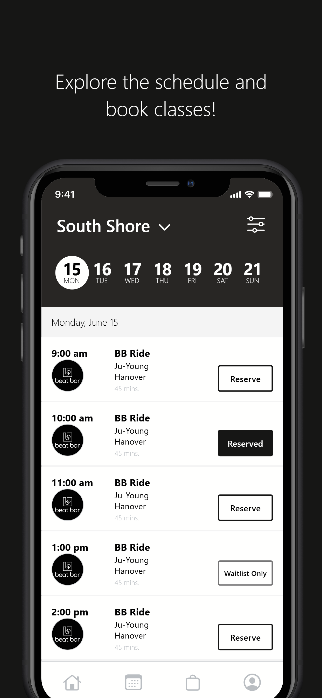 Beat Bar Cycling screenshot 3