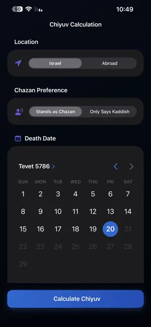 Chiyuv Tracker screenshot 1