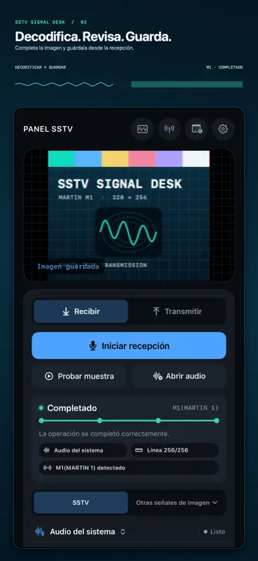 SSTV Signal Desk screenshot 2 of 6