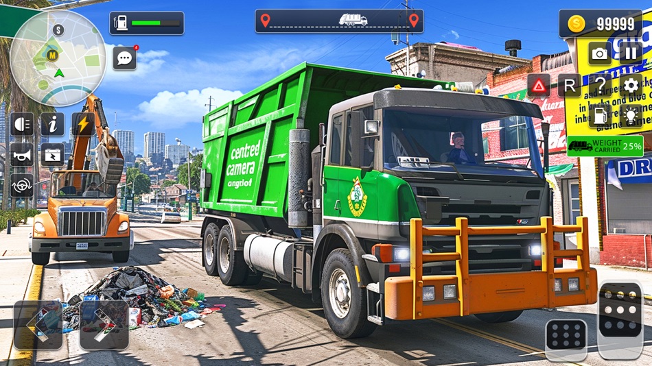 #3. Garbage Truck Trash Cleaner 3d (iOS) 来自: Saif ur rehman Mian