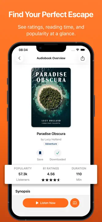 FreeAudiobooks: Listen Now iPhone Screenshot 5