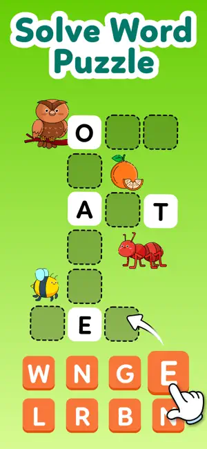 Kids Word Search Games Puzzles screenshot 2