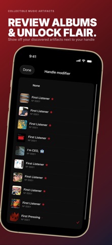 Rate and Rank Music: Rotation iPhone screenshot