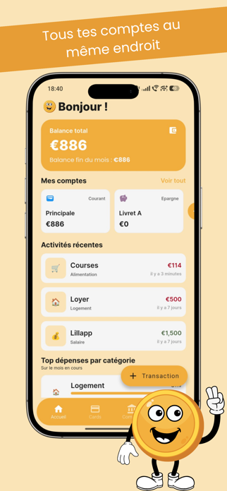 Paco - App de Bugdet Screenshot 1 of 5