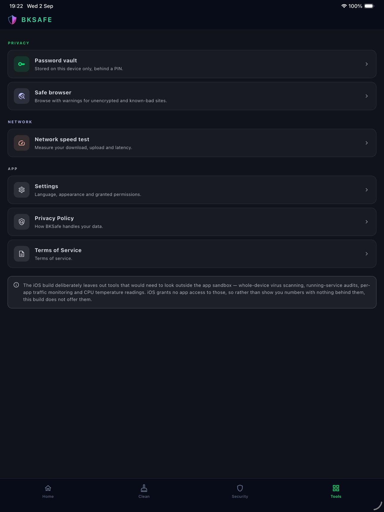 Screenshot 12 of BKSafe