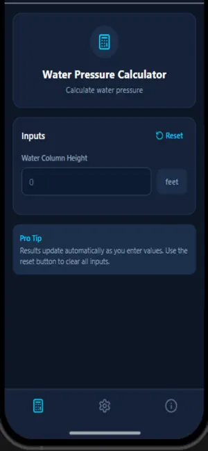 Tiny Plumbing Calculators screenshot 3